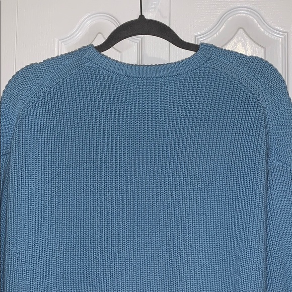 REFORMATION Winnie Sweater in Dusk Blue - Picture 8 of 11